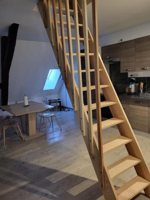 Au Coeur Du Val D'Argent Duplex Atypique A Sainte-Marie-Aux-Mines 아파트 외부 사진